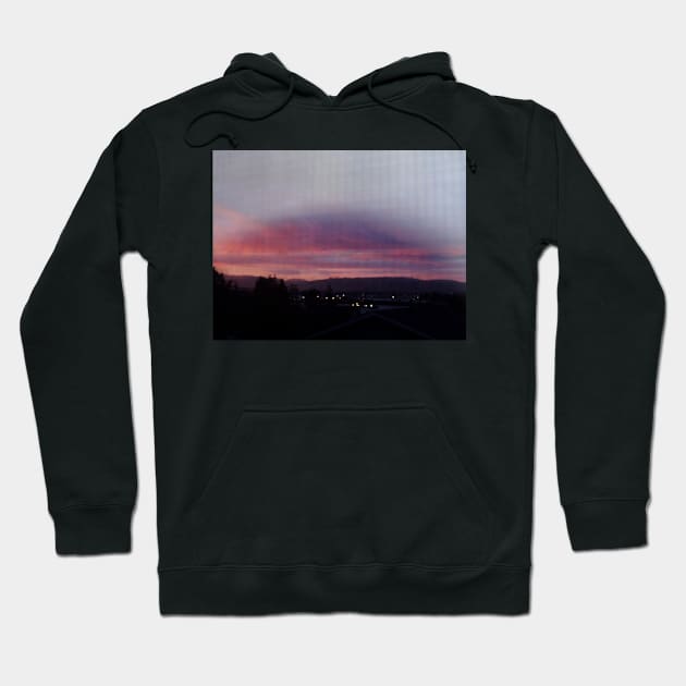 Columbia River sunset Hoodie by DlmtleArt